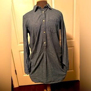Ladies Gap Denim Tunic Size Medium